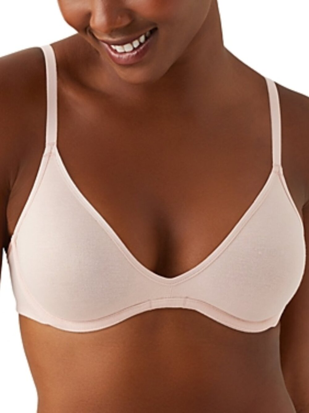 #1933 B. Tempt'd by Wacoal Women's Cotton to a Tee Scoop Bra